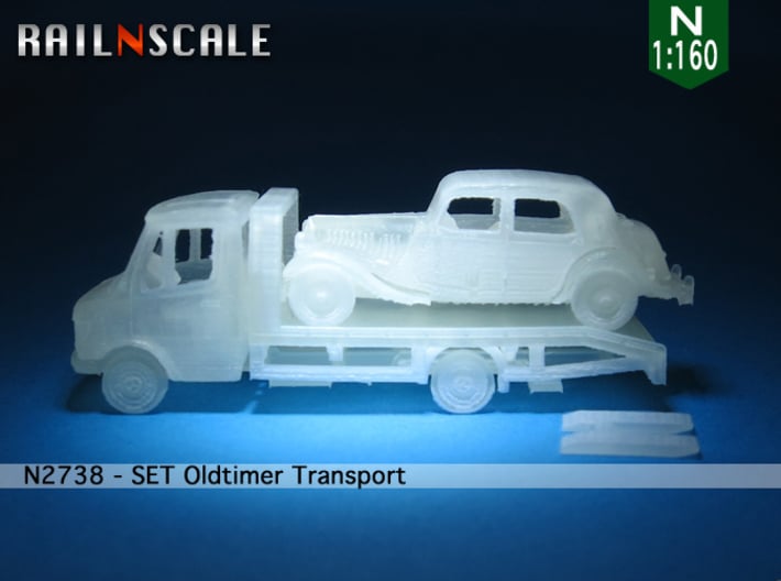 SET Oldtimer Transport (N 1:160) 3d printed 