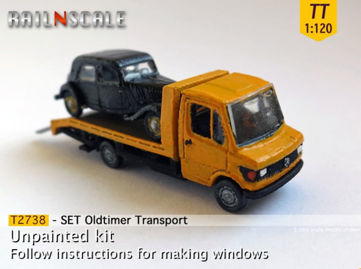 SET Oldtimer Transport (TT 1:120) 3d printed 