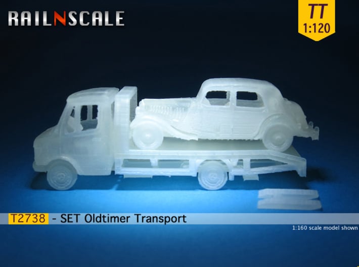 SET Oldtimer Transport (TT 1:120) 3d printed 