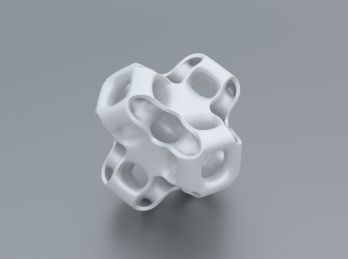 Gyroid Figure 3d printed