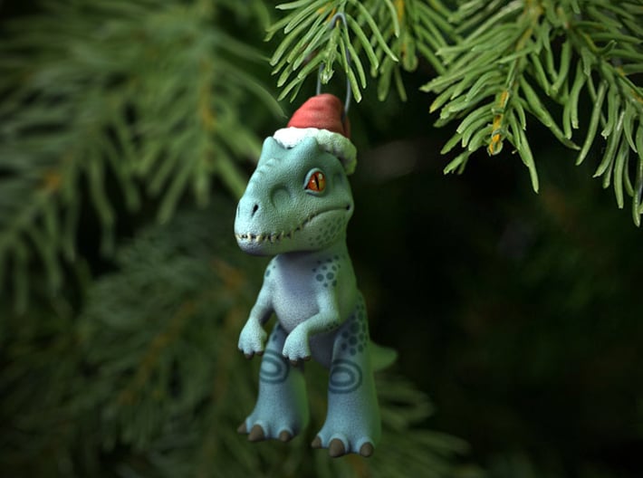 I. Rex Christmas 3d printed