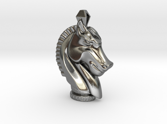 Knight Dream(pendant) 3d printed 