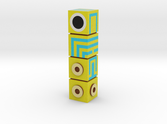 Monument Valley Totem Figurine 3d printed 