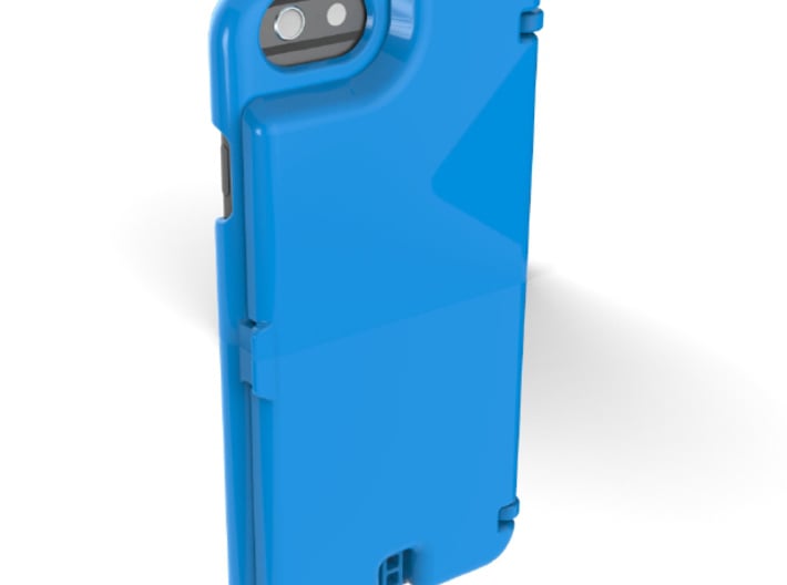iPhone 6 Wallet Credit Card Case 3d printed lid closed