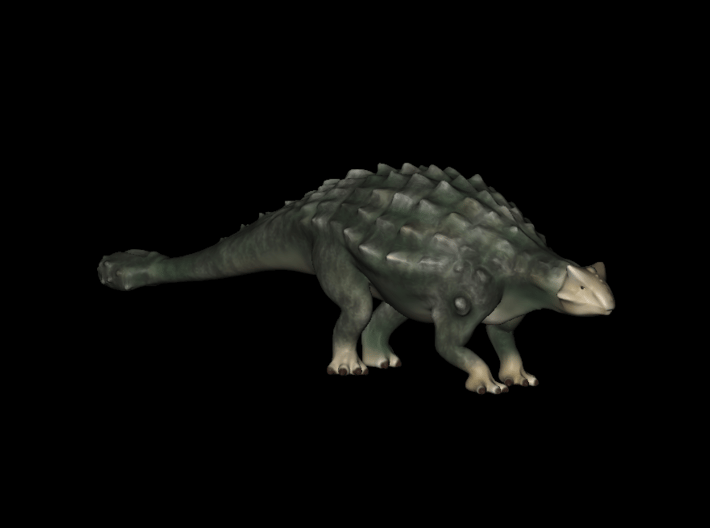 Replica Dinosaurs Ankylosaurus Full Color  3d printed 