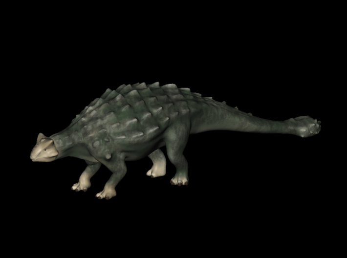 Replica Dinosaurs Ankylosaurus Full Color  3d printed 