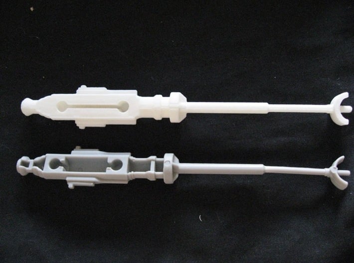 VINTAGE STAR WARS X-Wing 4 CANNONS guns 3D PRINTED Replacement 