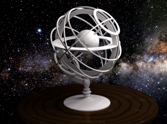 Armillary Sphere 3d printed