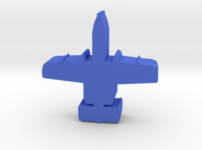 Game Piece, Blue Force Warthog Aircraft 3d printed 