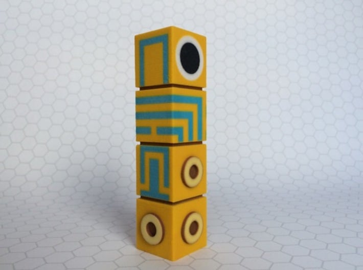 Monument Valley Totem Figurine 3d printed