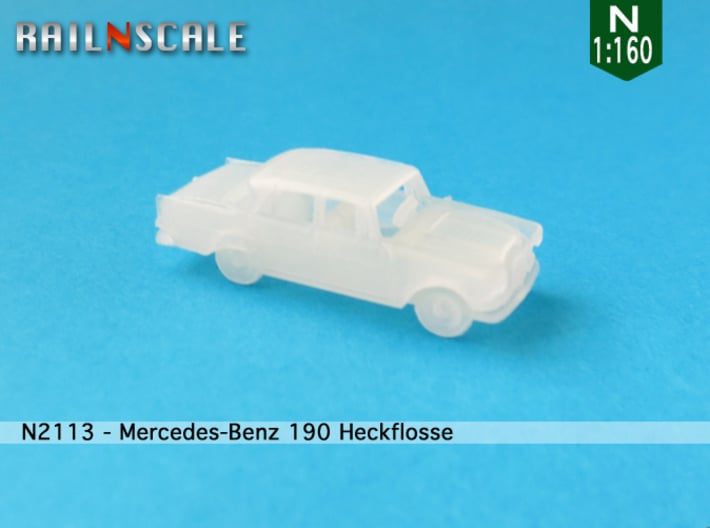 Mercedes-Benz 190 (N 1:160) 3d printed 