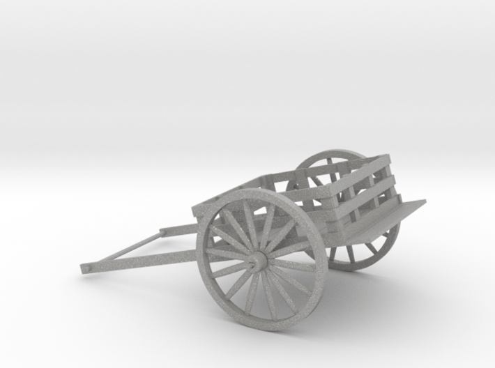 5 inch Pioneer Handcart 3d printed