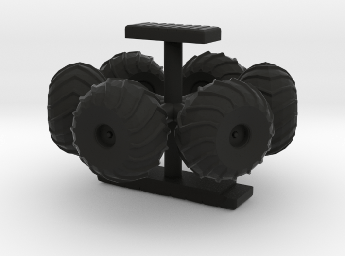 Moon Buggy for True 22 Inch Scaled Eagle - Wheels 3d printed