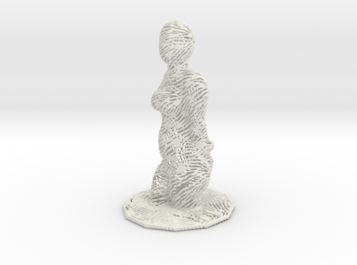 Questioning - flow lines 3d printed 