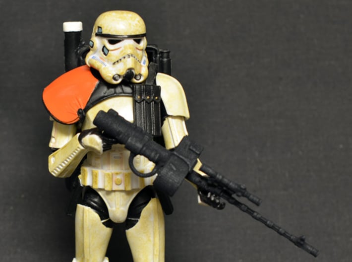 PRHI - Star Wars RT-97C Blaster for Sandtrooper 6" 3d printed 