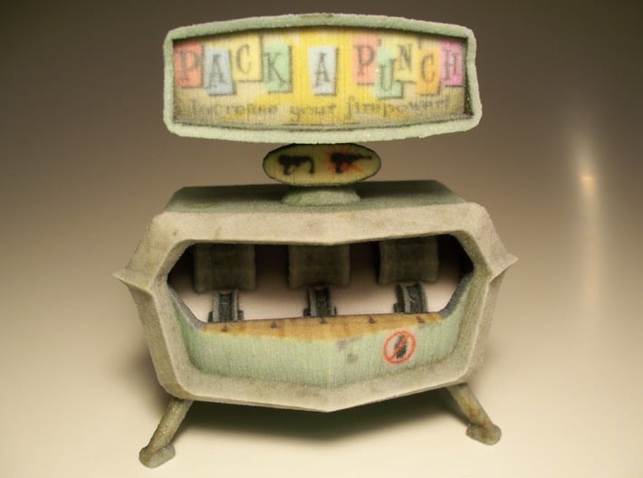 Pack-a-Punch - Nazi Zombies Miniature Perk Machine 3d printed
