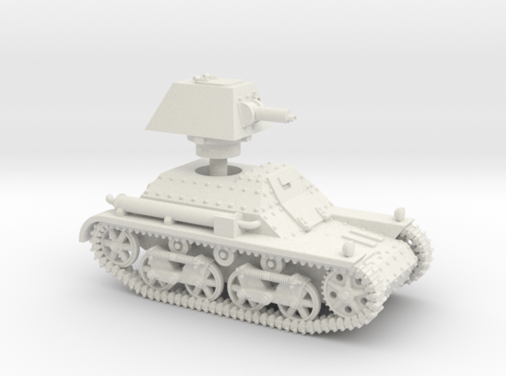 Vickers Light Tank Mk.I (15mm scale) 3d printed