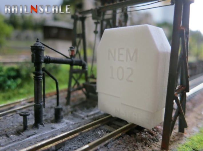 NEM 102 Umgrenzungsprofil (N 1:160) 3d printed 
