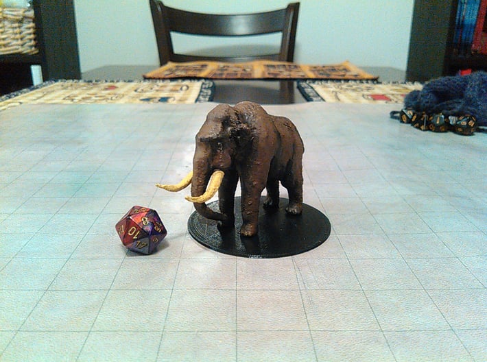 Mammoth 3d printed