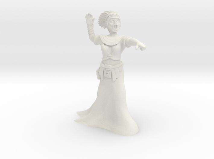 28mm Cleopatra Zombie Witch 3d printed