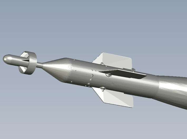 1/18 scale Raytheon GBU-12 Paveway II bomb x 1 3d printed 