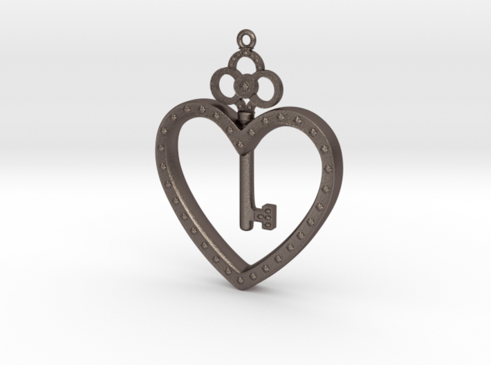 The Key To My Heart 3d printed 