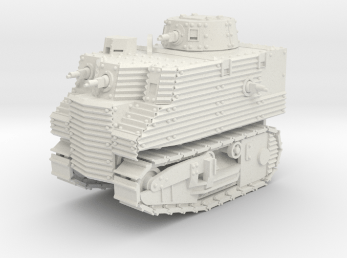 Bob Semple Tank (15mm) 3d printed 