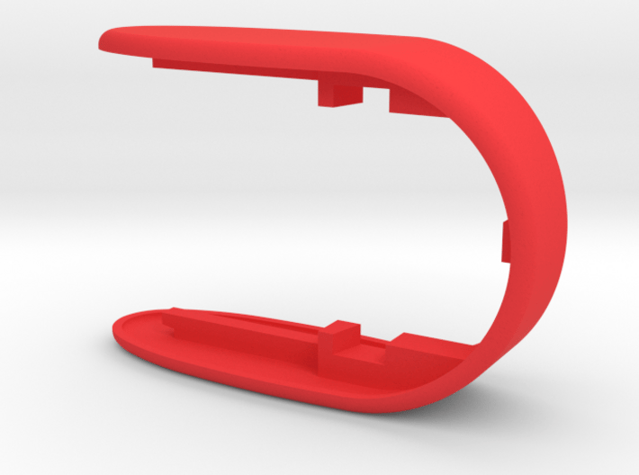 Key Fob for F56 Car rev 3 3d printed "chili red"
