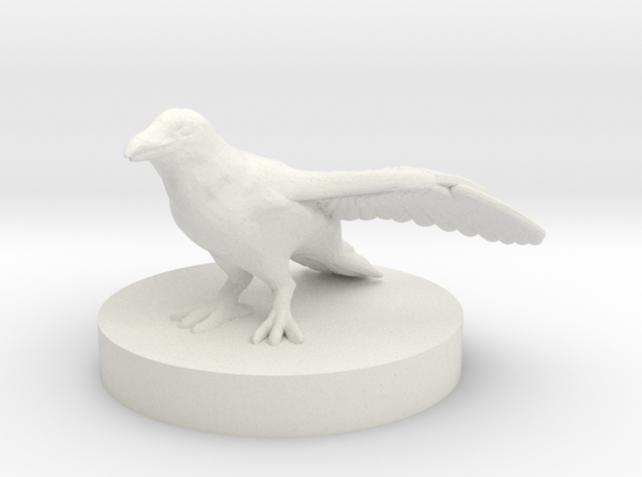 Raven 3d printed 