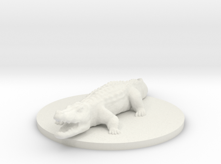 Crocodile 3d printed 