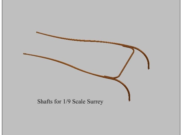 9th Scale Surrey Shafts 3d printed 