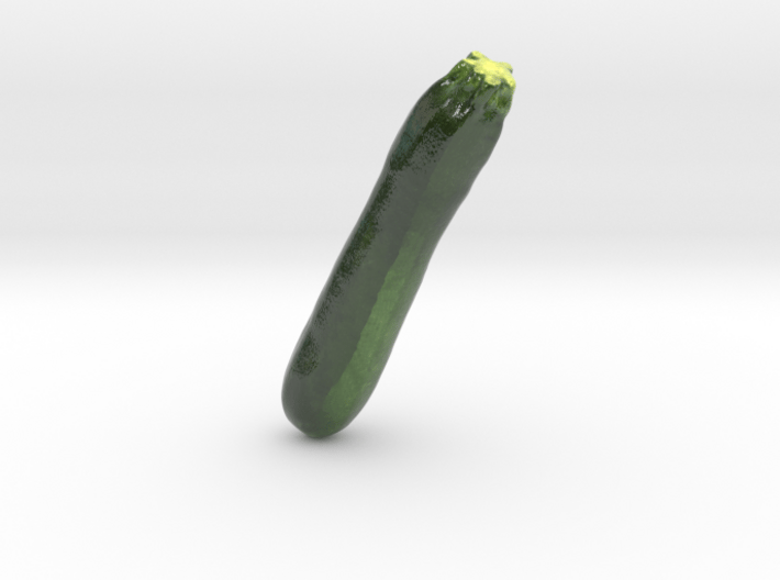 The Green Zucchini-mini 3d printed 