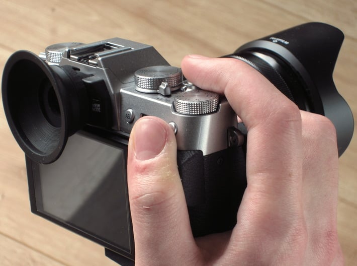Eyecup Adapter for Fuji X-T10 / X-T20 / X-T30 V3 3d printed 