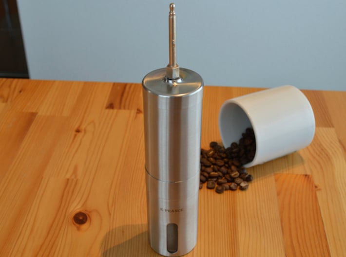 NEW! Coffee Grinder Bit For Hand Mixer CHP-A1RE 3d printed With Stainless Steel Coffee Grinders With Pentagon Shaft Like Porlex