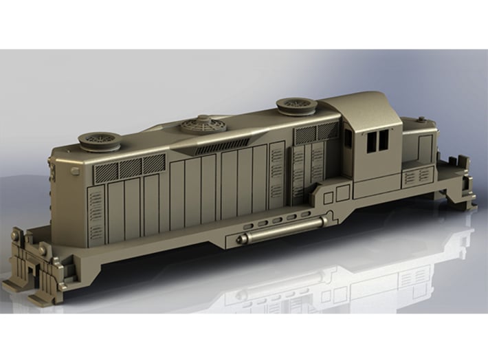 GP20 Locomotive in N Scale 3d printed 