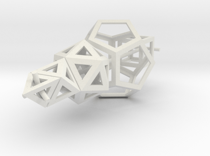 Platonic solids 3d printed 