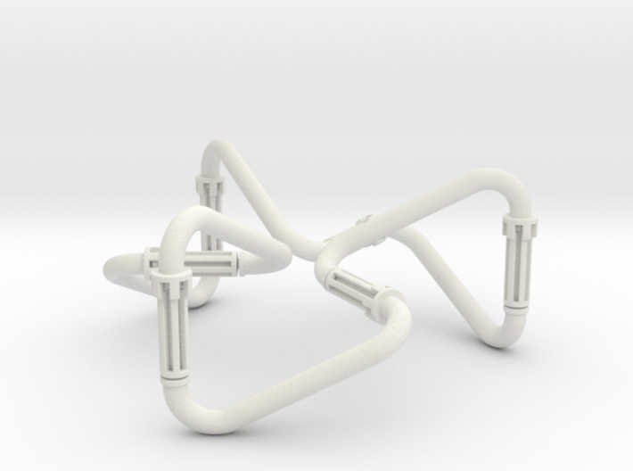 Kaleidocycle Simple 3d printed 