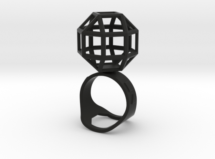 The Ring of the Rhombicuboctahedro 3d printed