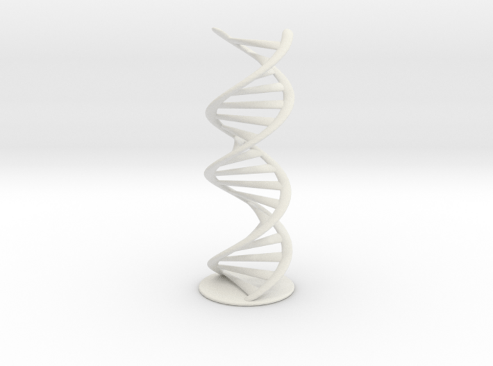 DNA helix + stand (small) 3d printed