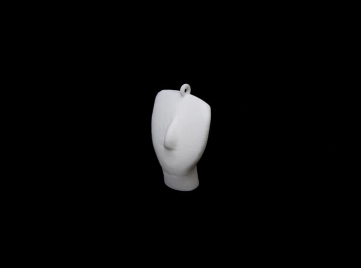 Cycladic Head Pendant 3d printed a beautiful Cycladic head 