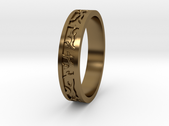 Ring of the Sun Princess 3d printed 