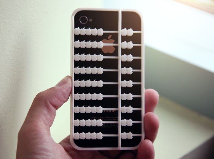 Abacus iPhone 4 / 4s Case 3d printed 