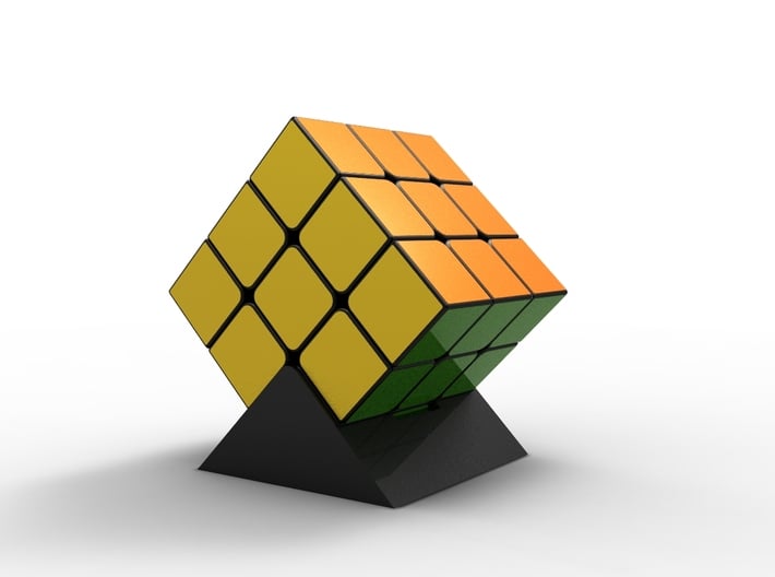 Rubiks Cube Stand  3d printed 