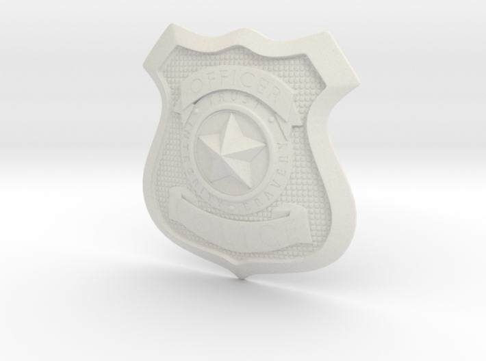 Zootopia Police Officer Badge 3d printed 