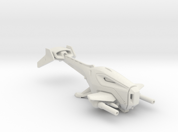Cobra Chopper sculpture - Concept Design Quest 3d printed 