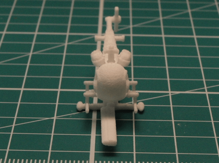 Bell OH-13G Sioux 1/200 3d printed 