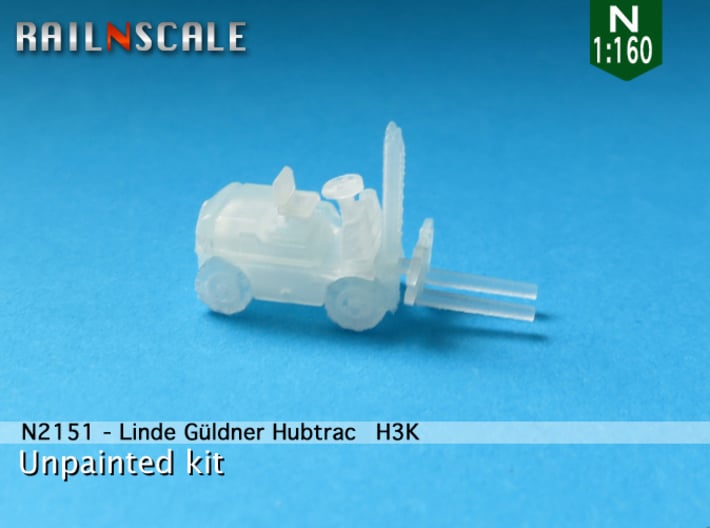 Linde Güldner Hubtrac H3K (N 1:160) 3d printed 