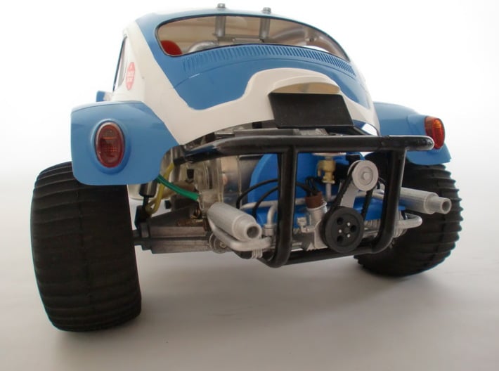 Scale engine replica for tamiya sand scorcher and  3d printed Add a caption...