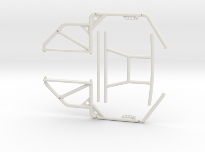 1/10 Scale Jeep Roll Cage 3d printed 