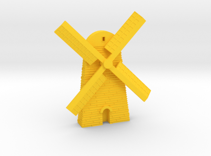 Magnet Windmill 3d printed 